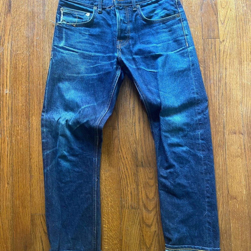 rave Men's Indigo Straight-Leg Jeans